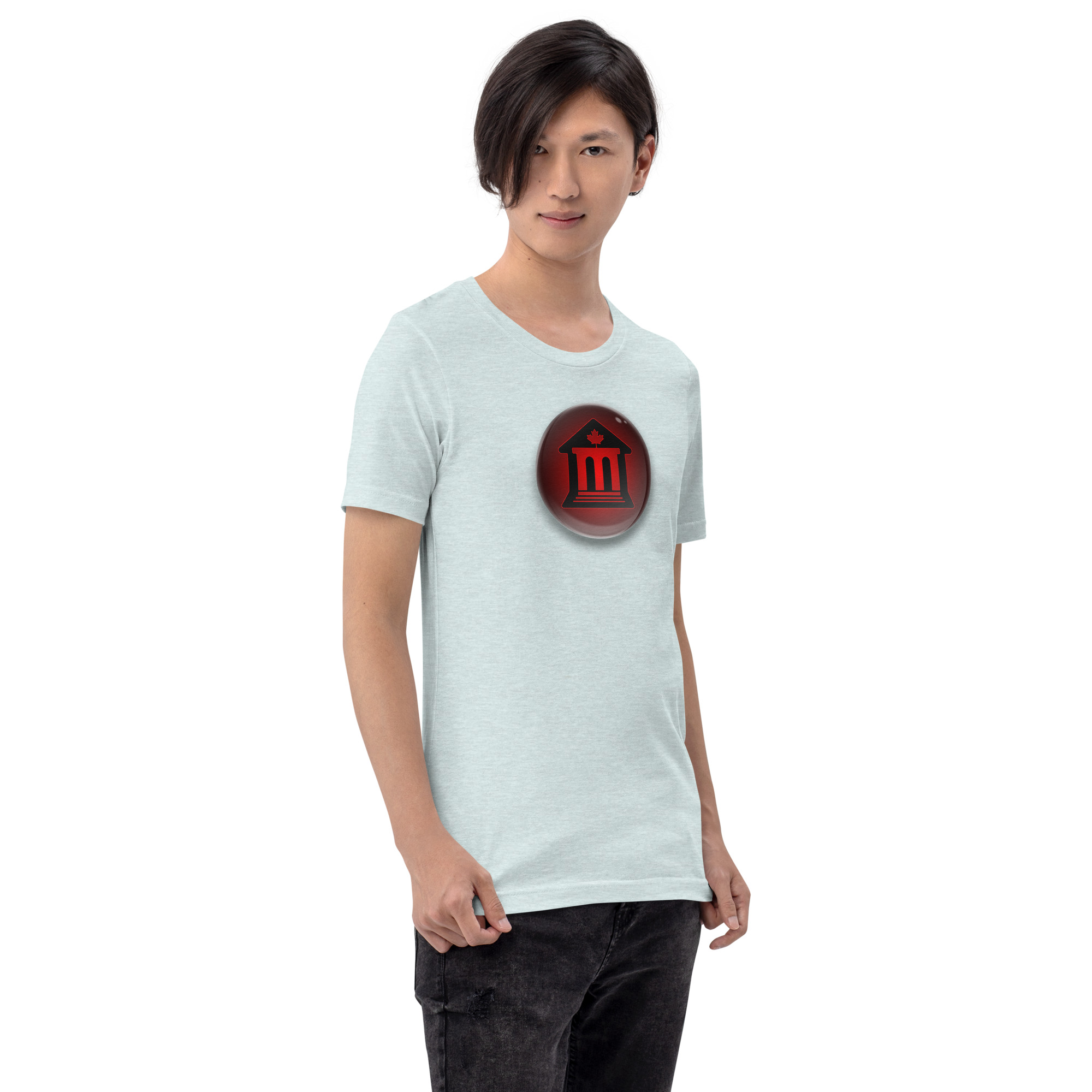 Canadian Museums 3D Icon Unisex t-shirt - Image 42