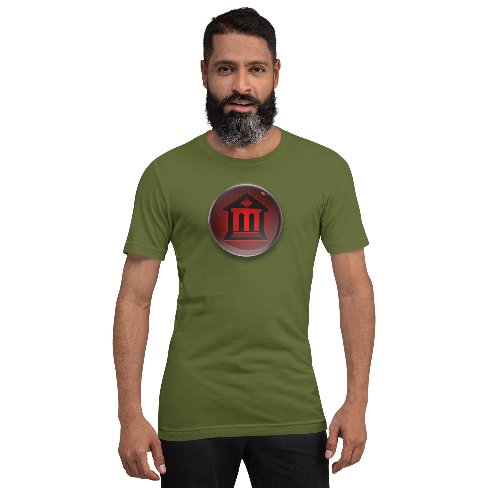 Canadian Museums 3D Icon Unisex t-shirt - Image 13
