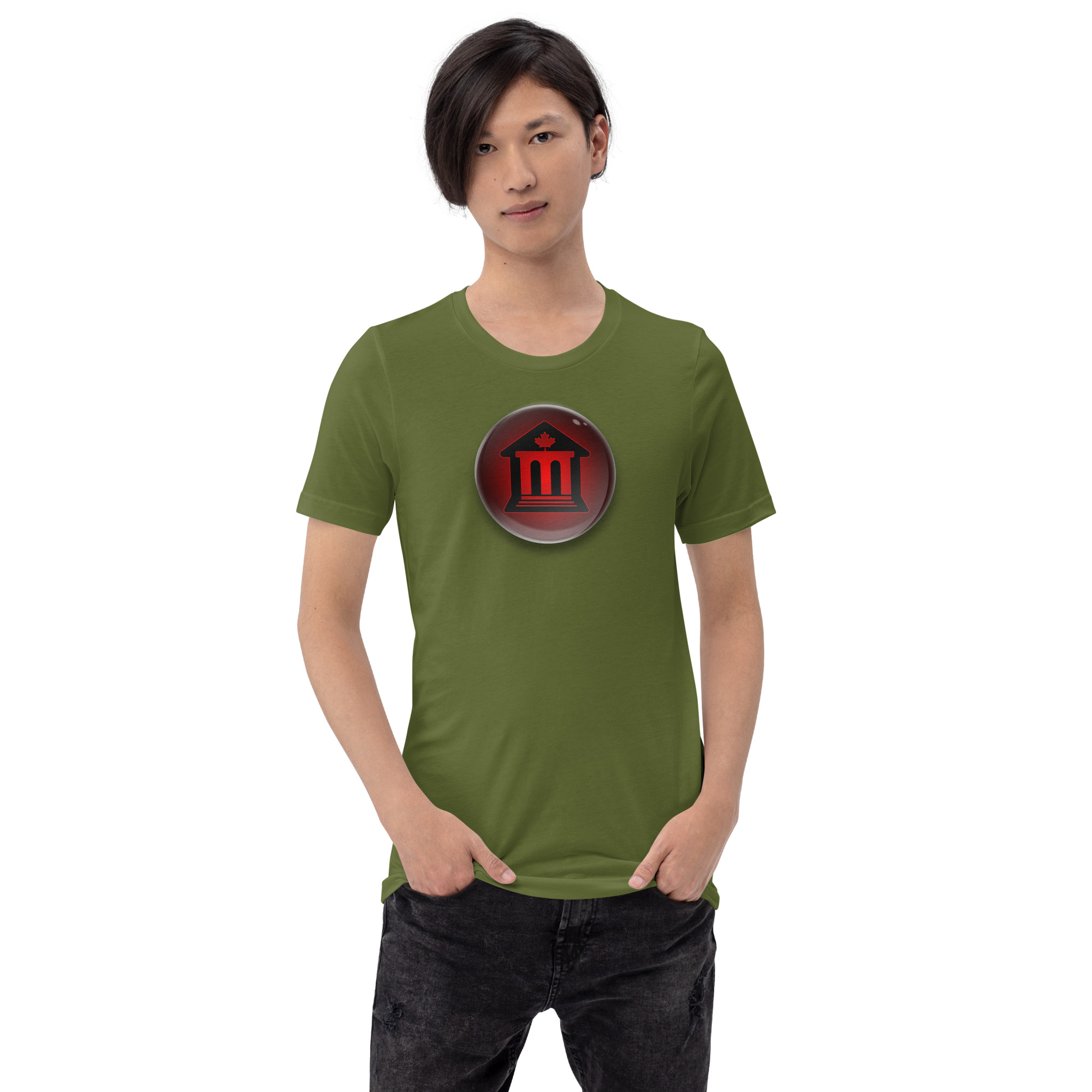 Canadian Museums 3D Icon Unisex t-shirt - Image 19