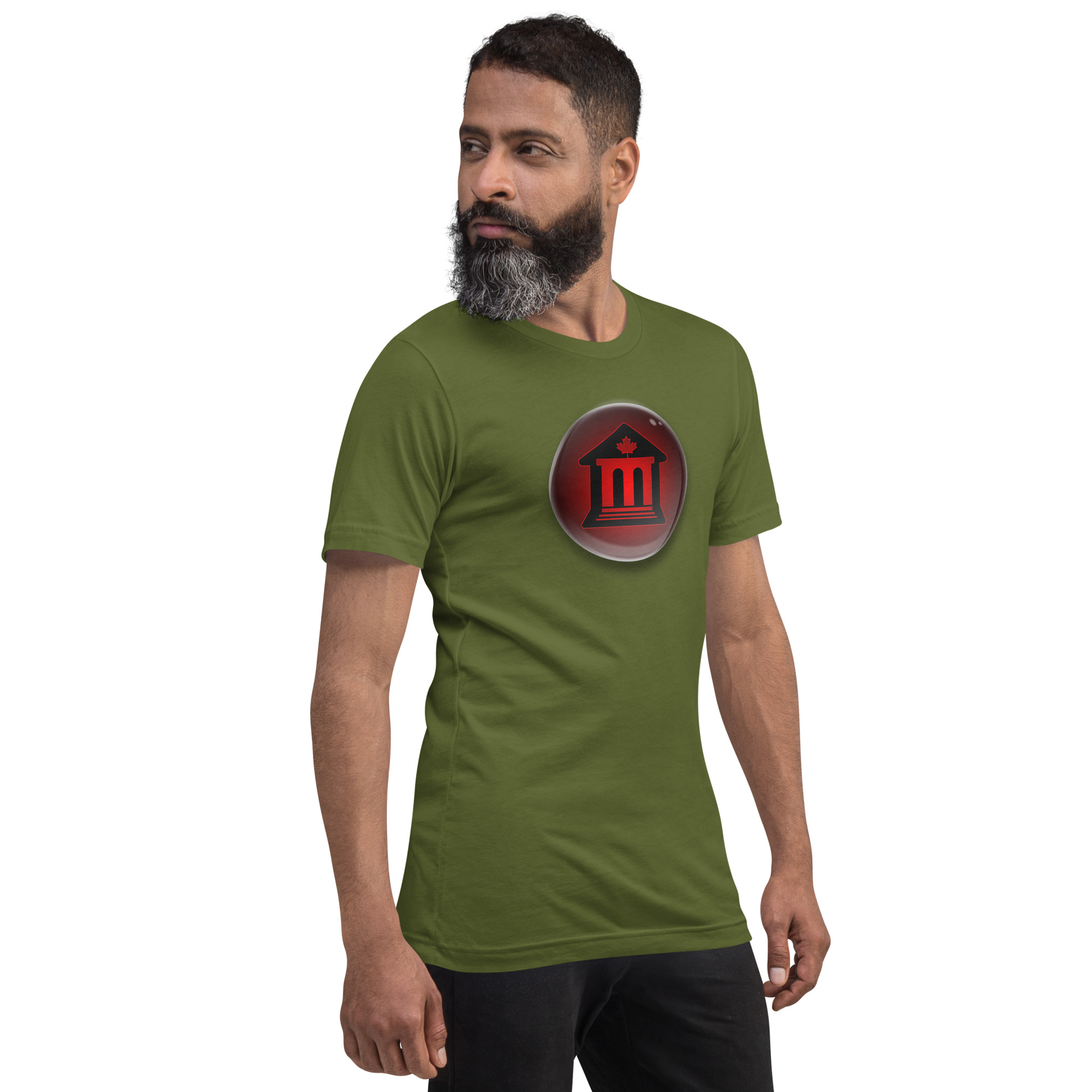 Canadian Museums 3D Icon Unisex t-shirt - Image 16