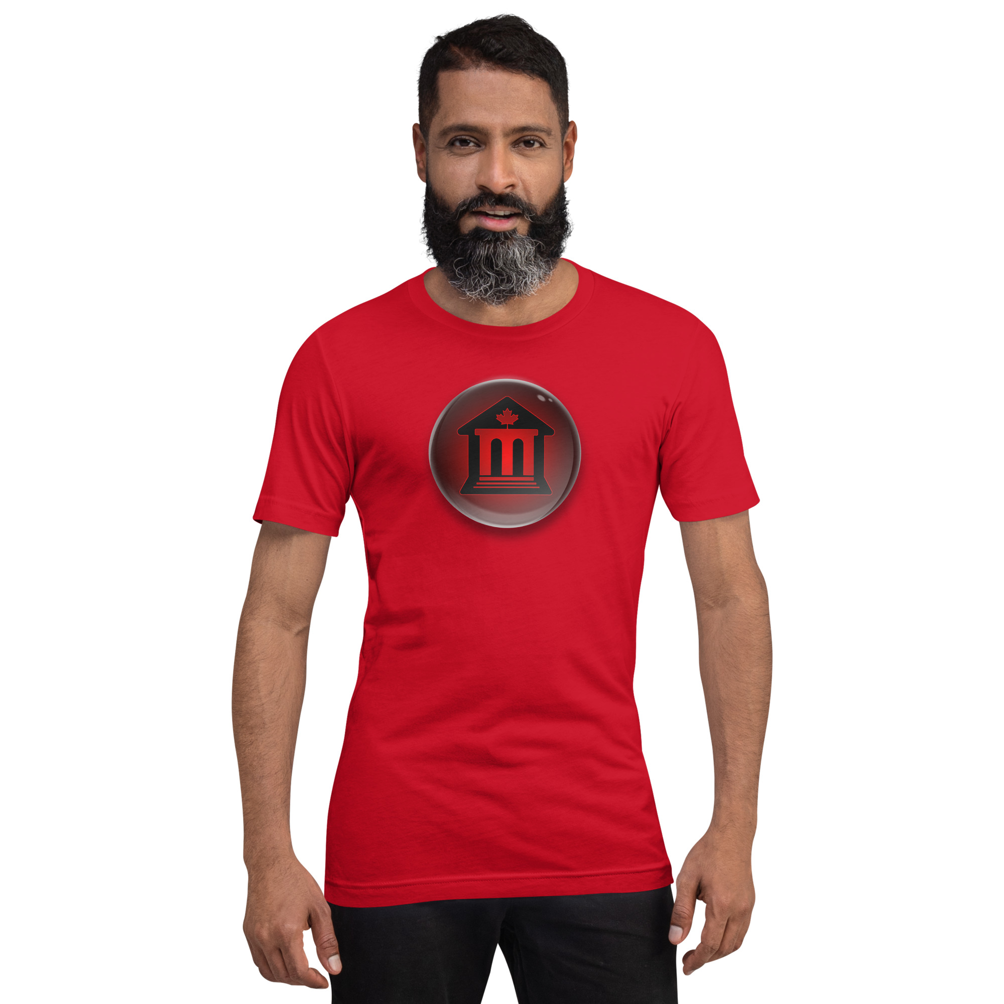 Canadian Museums 3D Icon Unisex t-shirt - Image 9