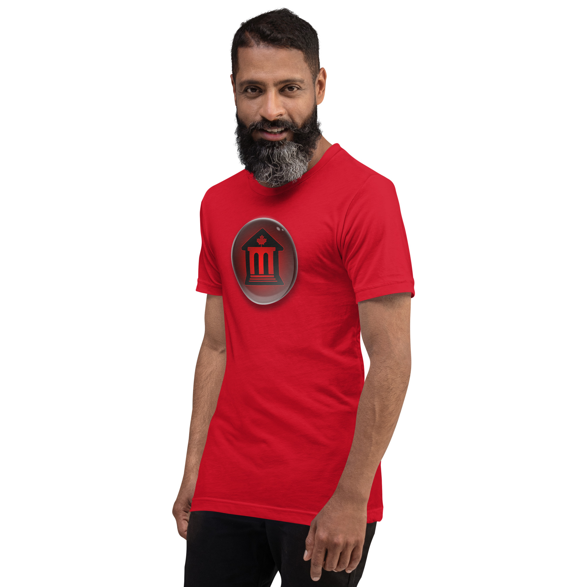 Canadian Museums 3D Icon Unisex t-shirt - Image 11