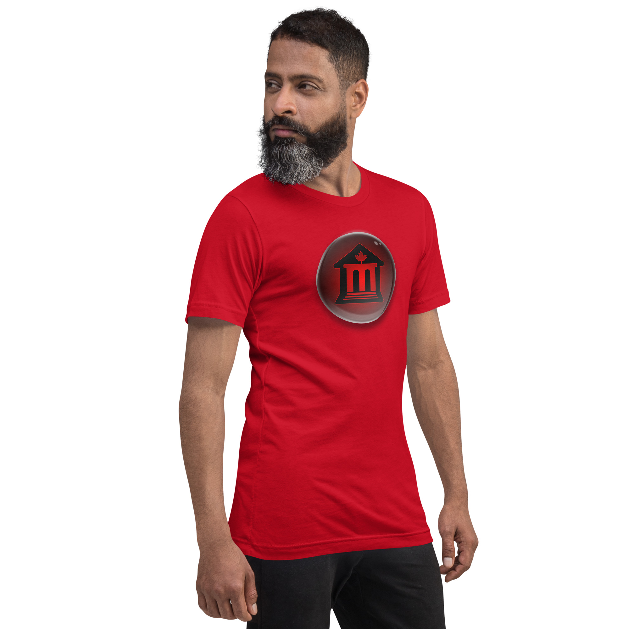 Canadian Museums 3D Icon Unisex t-shirt - Image 12