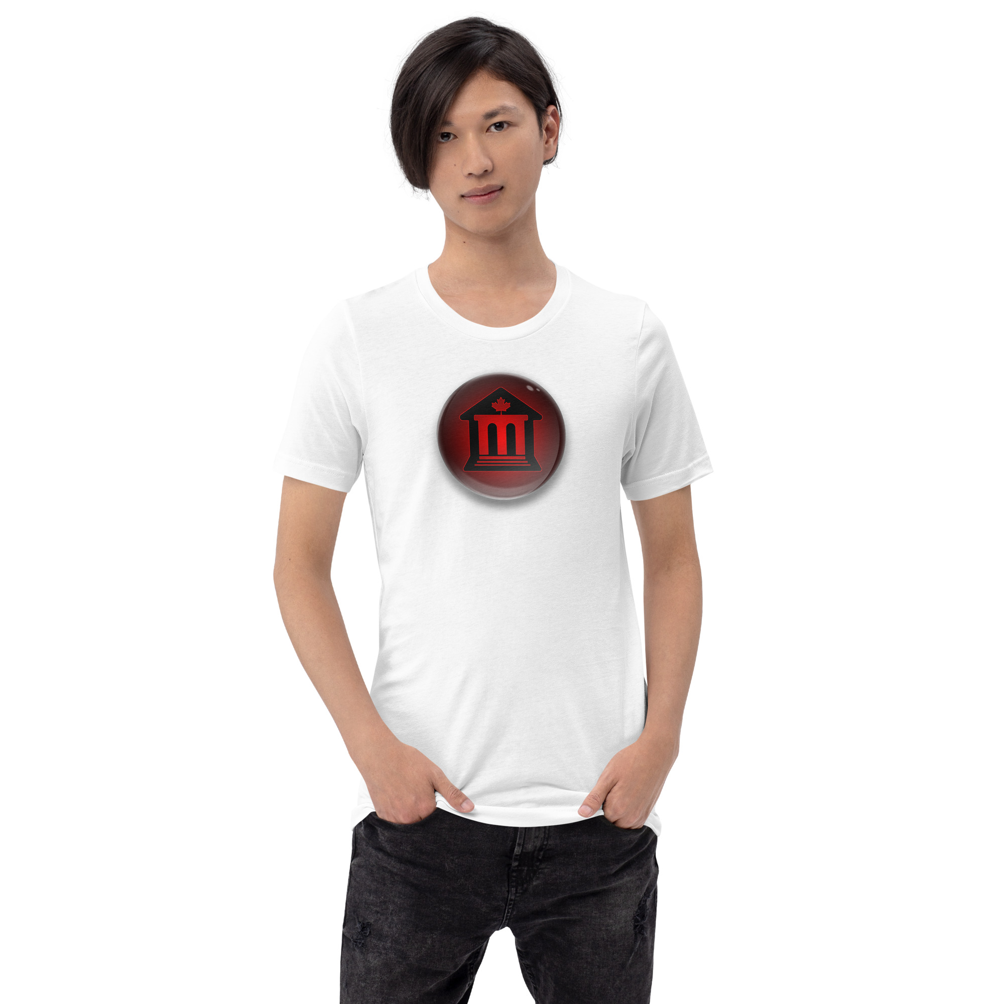 Canadian Museums 3D Icon Unisex t-shirt - Image 43
