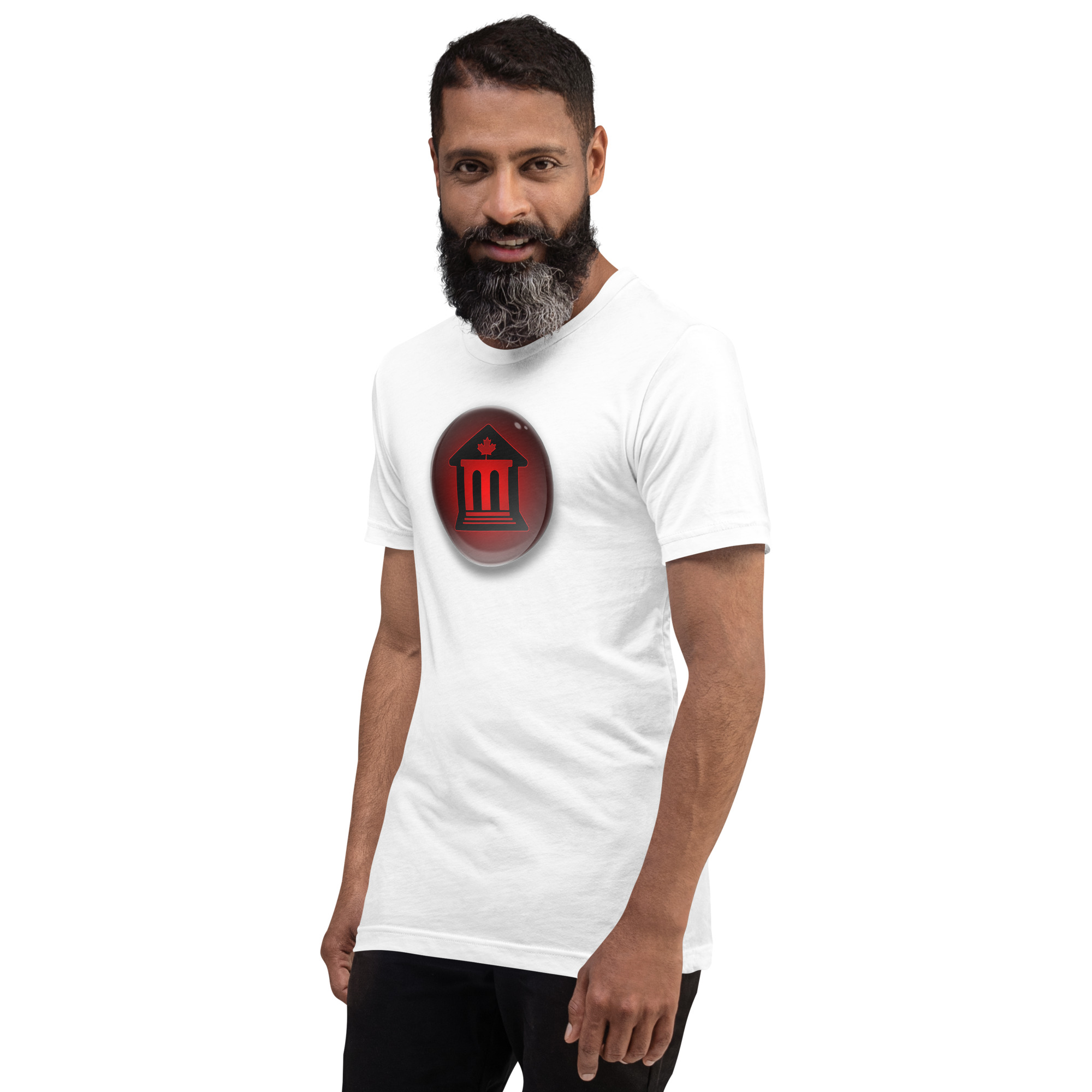 Canadian Museums 3D Icon Unisex t-shirt - Image 39