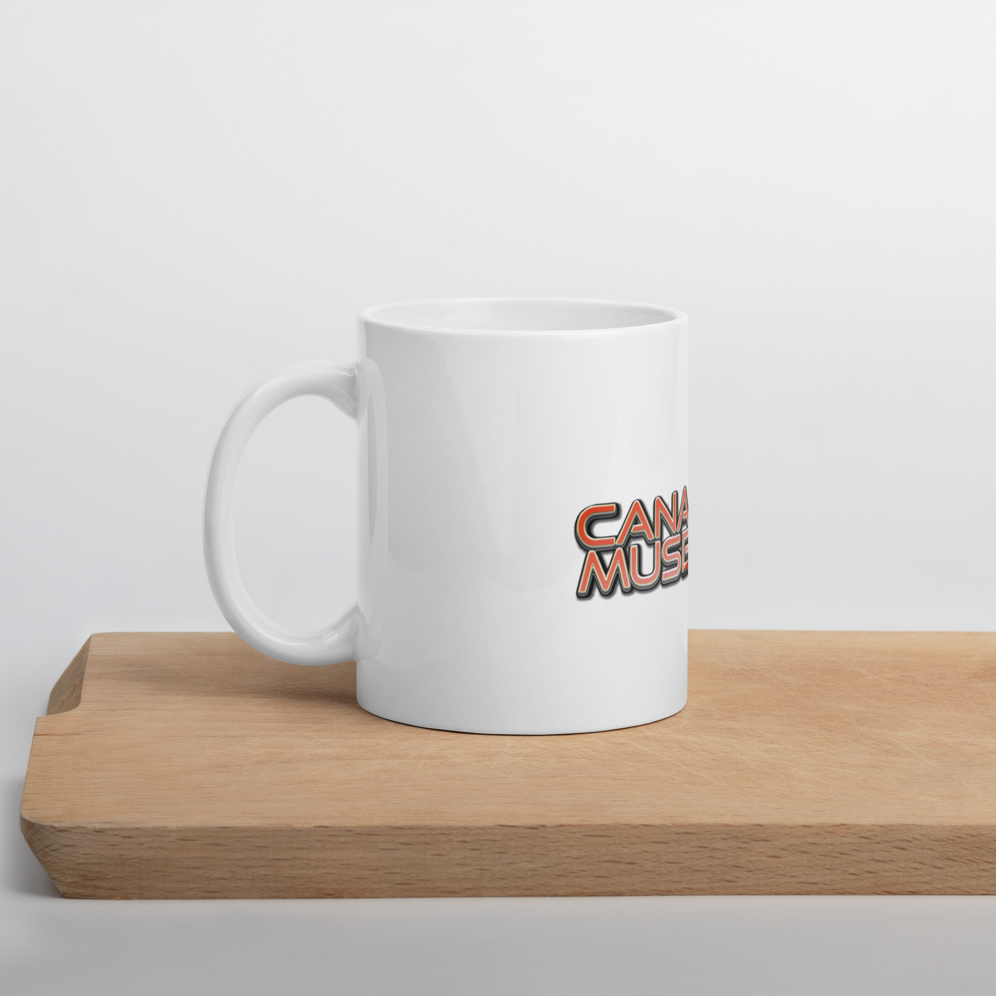 Canadian Museums White Glossy Mug